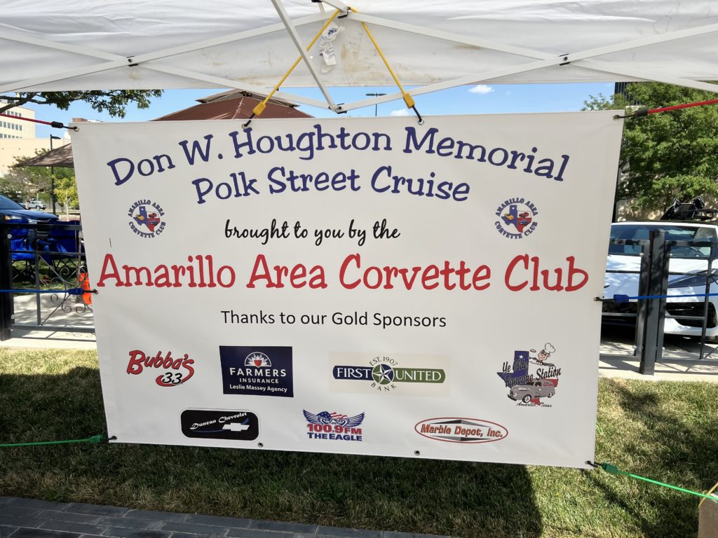 2022 Polk Street Cruise Sponsors Amarillo Area Corvette Club